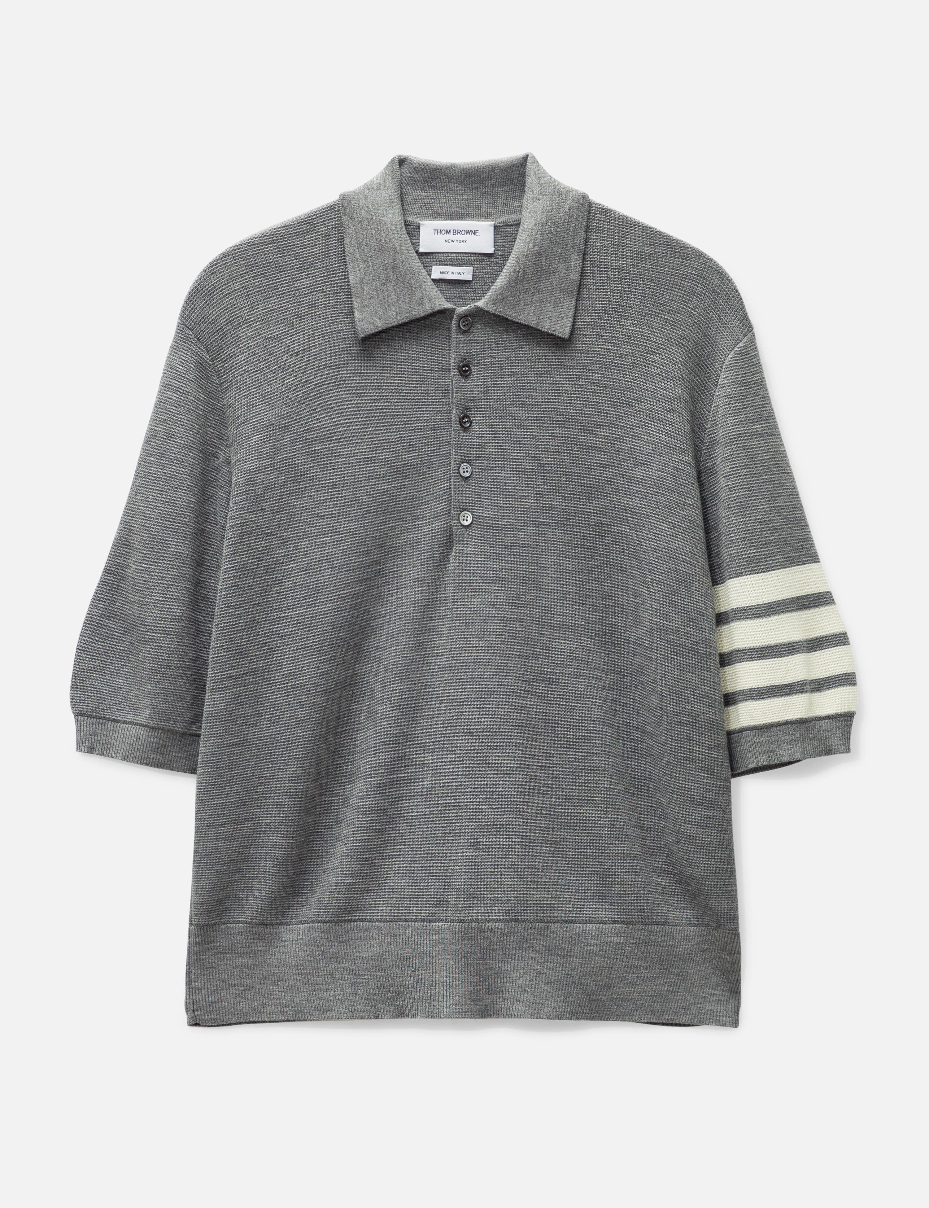 BoTT - Checkerboard Velour Polo Shirt | HBX - Globally Curated