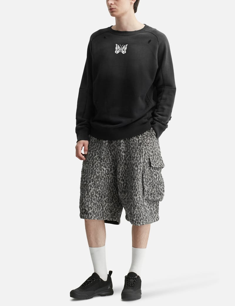 Needles Deconstructed Sweatshirt - Relaxed French-terry crewneck