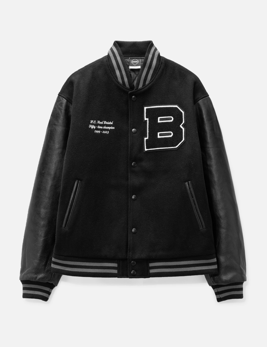 F.C. Real Bristol - Varsity Jacket | HBX - Globally Curated Fashion and ...