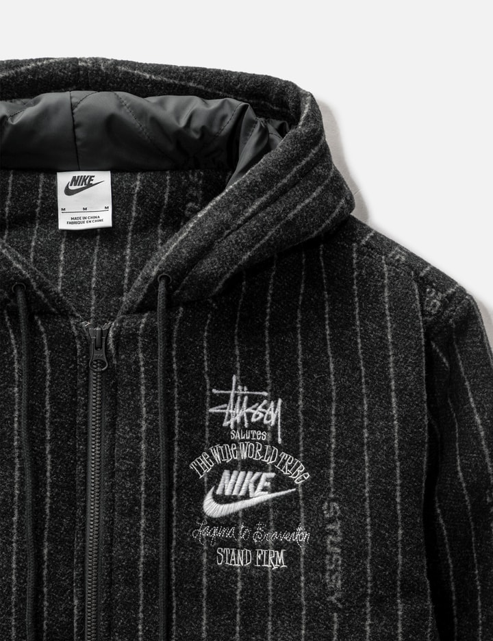 Nike - Nike x Stüssy Stripe Wool Jacket | HBX - Globally Curated ...