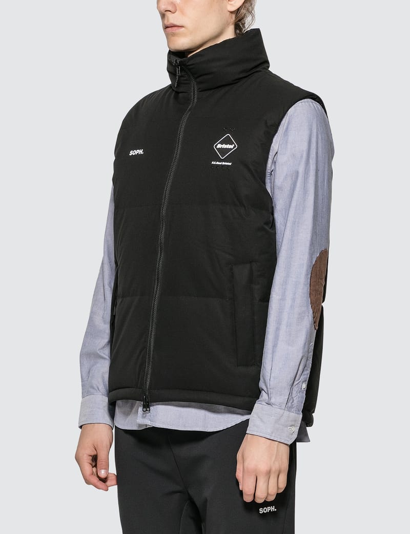 ダウンベストF.C.Real Bristol REVERSIBLE DOWN VEST - ダウンベスト