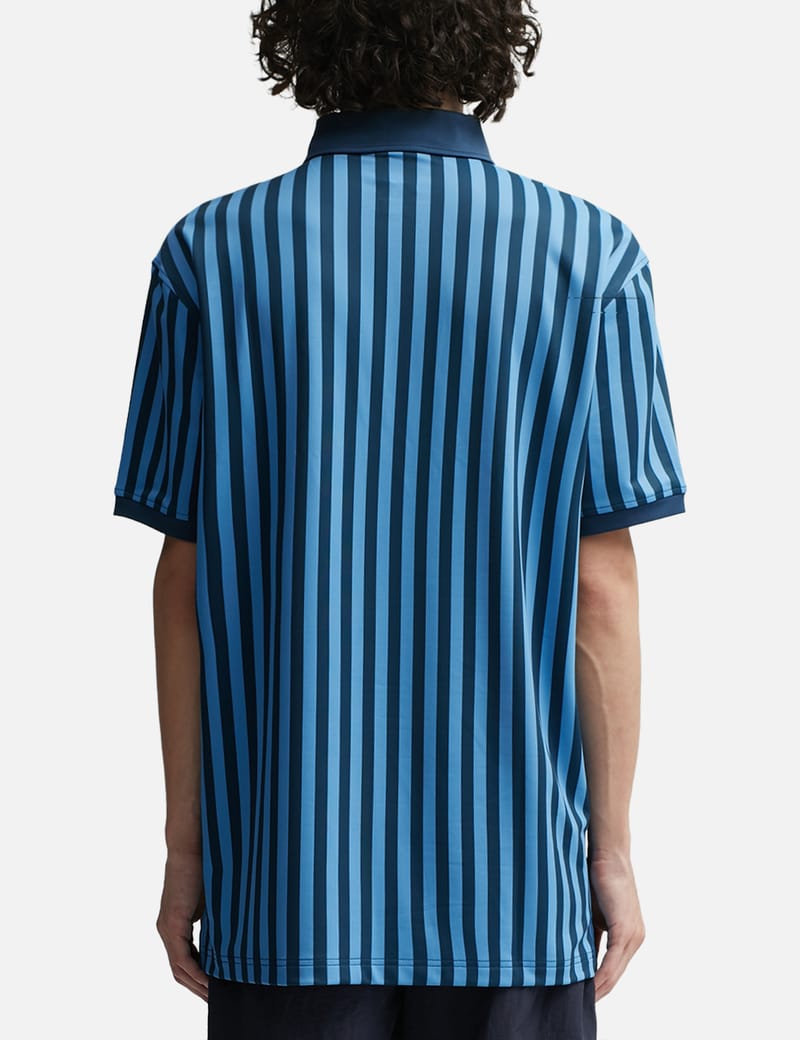 Bogey Boys ストライプ ポロシャツ M adidas ポロシャツ BOGEY BOYS ストライプポロ「adidas Golf