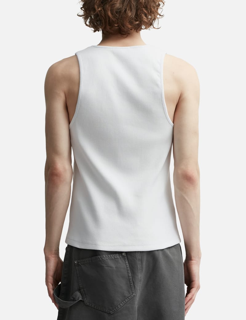 JW Anderson - アンカー ロゴ刺繍付き タンクトップ | HBX