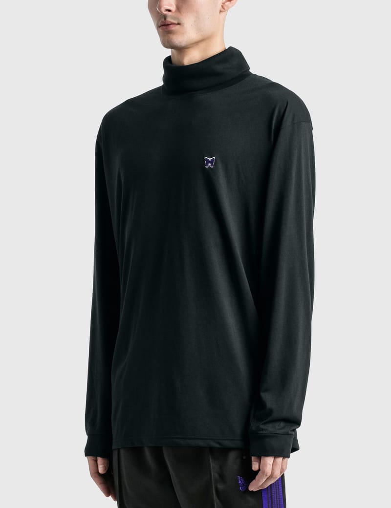 Needles - Poly Jersey LS Turtle Neck T-shirt | HBX