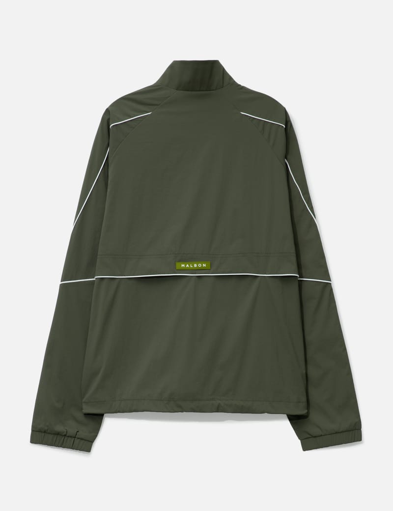NEIGHBORHOOD　MALBON QUARTER ZIP JACKET Neighborhood Men's x Malbon Golf Quarter Zip Jacket in Black