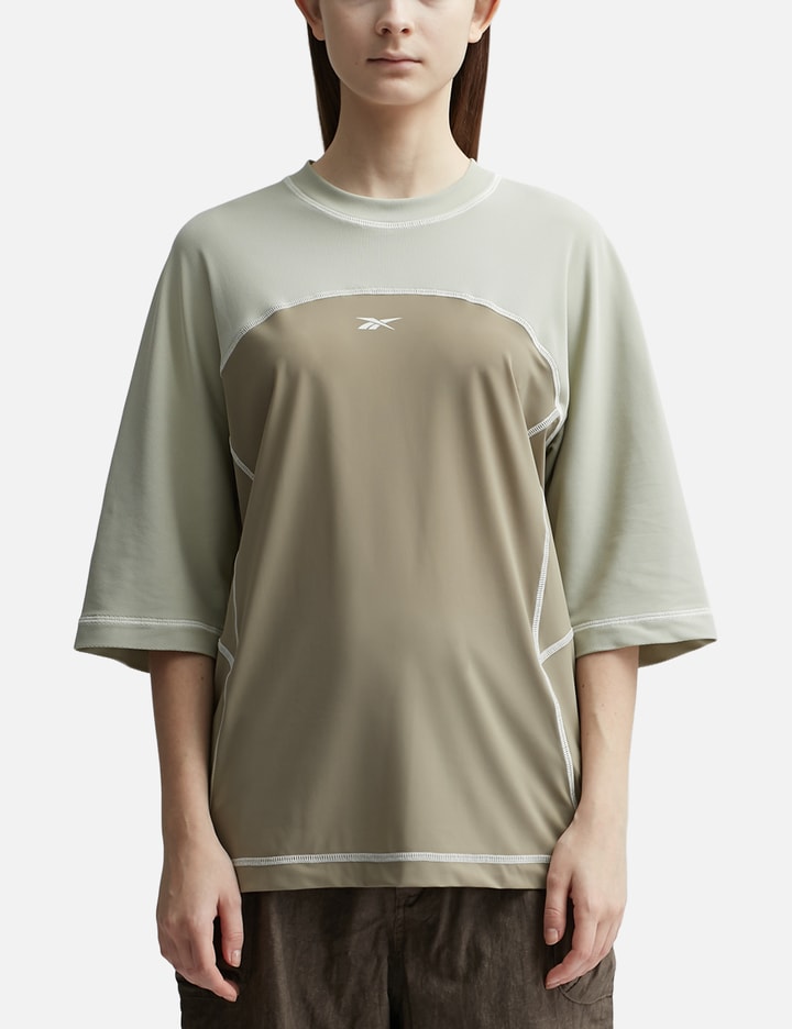 Reebok - Ribbed Training T-shirt | HBX - Globally Curated Fashion and ...