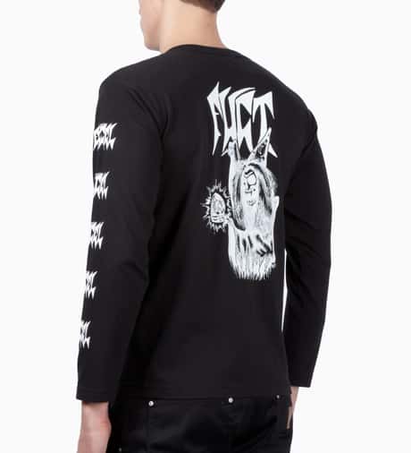 FUCT SSDD - Black FUCT SSDD X EXCEL L/S T-Shirt | HBX