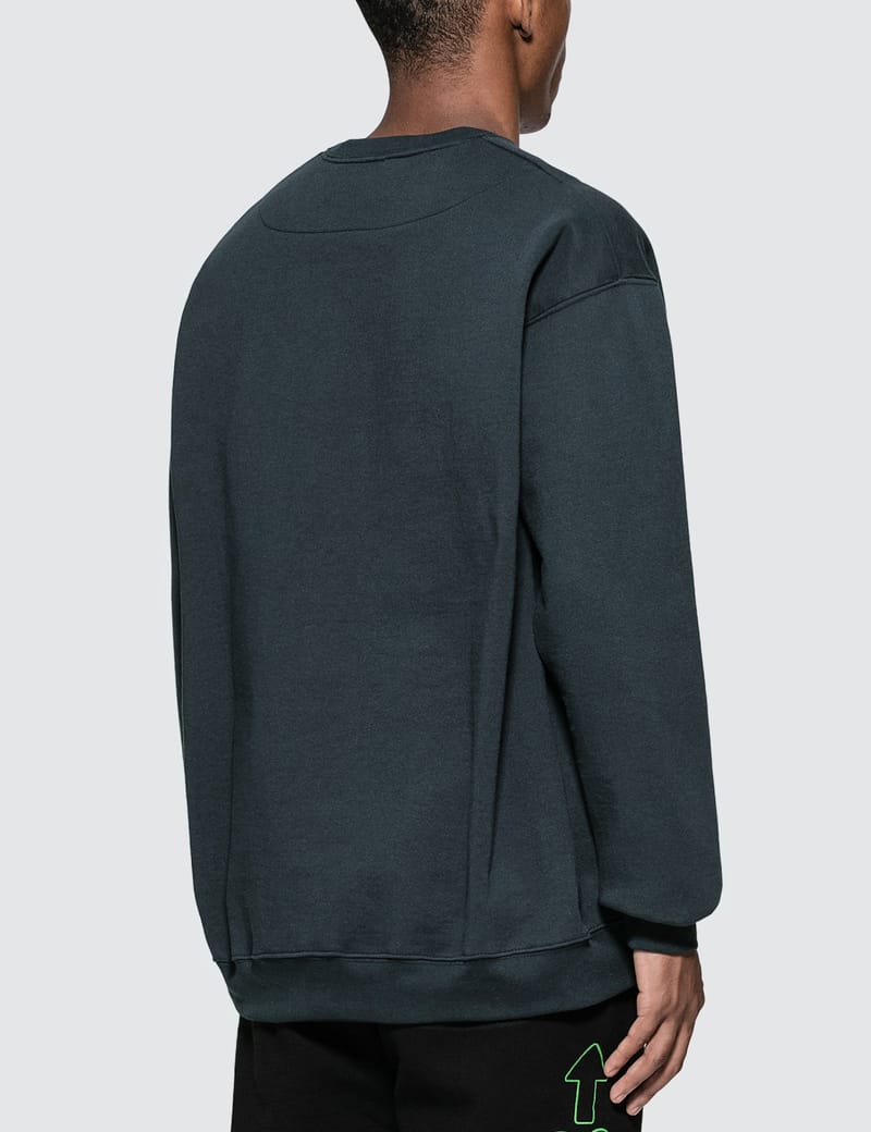 Saintwoods - Saintwoods Navy Sweatshirt | HBX - ハイプ