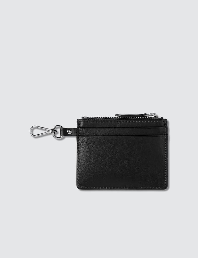 Maison Kitsuné - Chillax Fox Zipped Card Holder | HBX Maison Kitsuné - Chillax Fox Zipped Card Holder | HBX