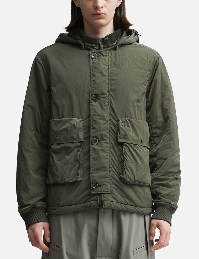 C.P. Company - CHROME-R GOGGLE BOMBER JACKET | HBX