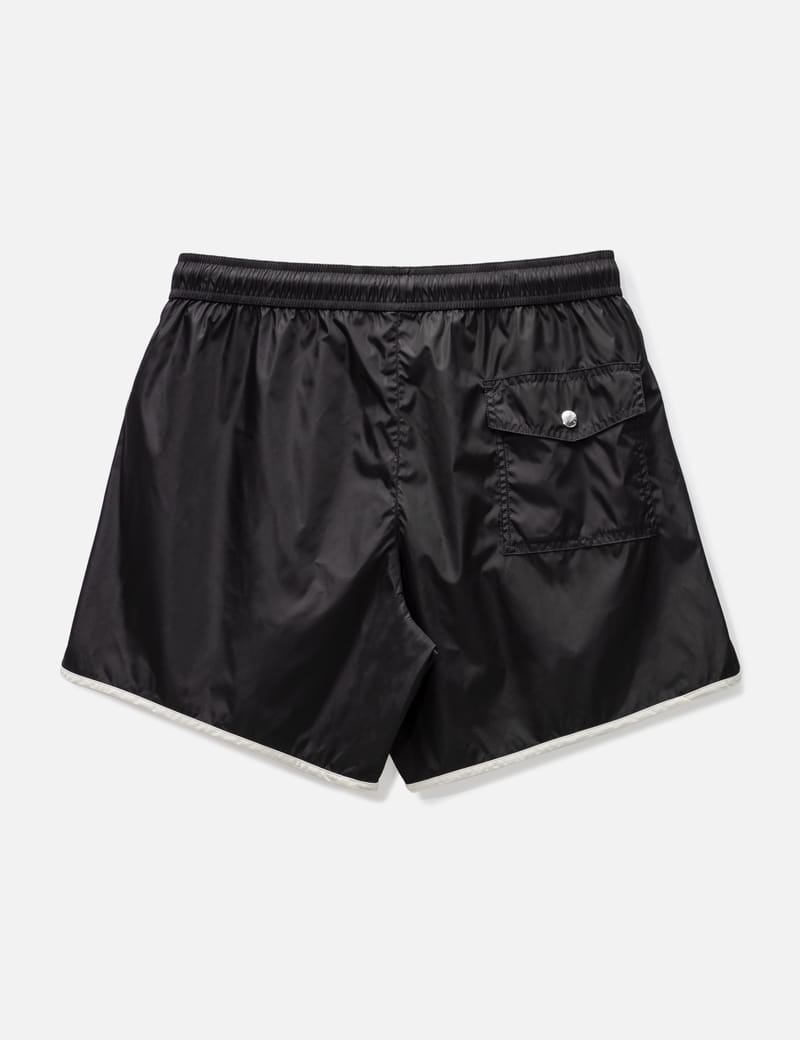 Moncler - Logo Patch Swim Shorts | HBX - Globally Curated