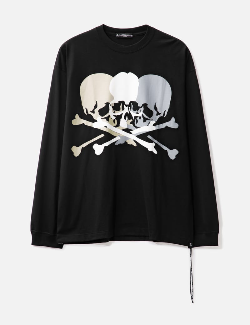 Vlone skull and outlet bones long sleeve