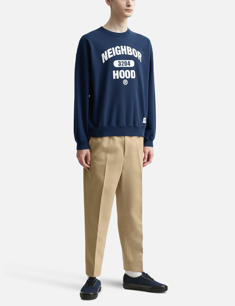 NEIGHBORHOOD - COLLEGE SWEATSHIRT | HBX - Globally Curated Fashion