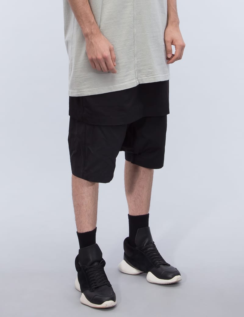 Rick Owens Drkshdw - Pantaloni Kilt Pod Shorts | HBX - Globally