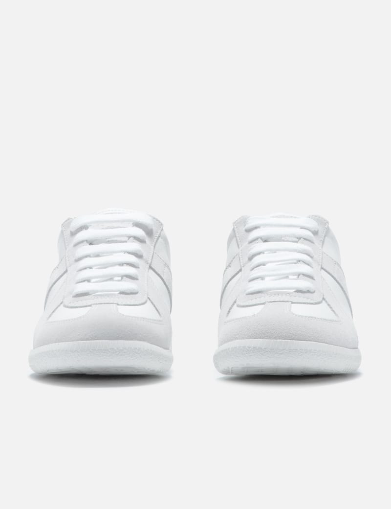 関税負担なし☆Maison Margiela Replica sneakers レディース Maison Margiela＊Replica Bianchetto レザースニーカー＊送料込