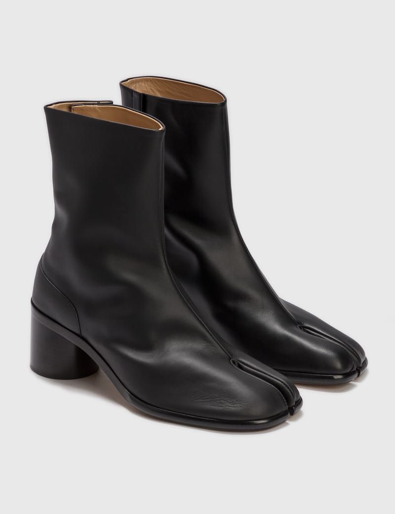 Maison Margiela - Painted Calfskin Tabi Boots | HBX - Globally