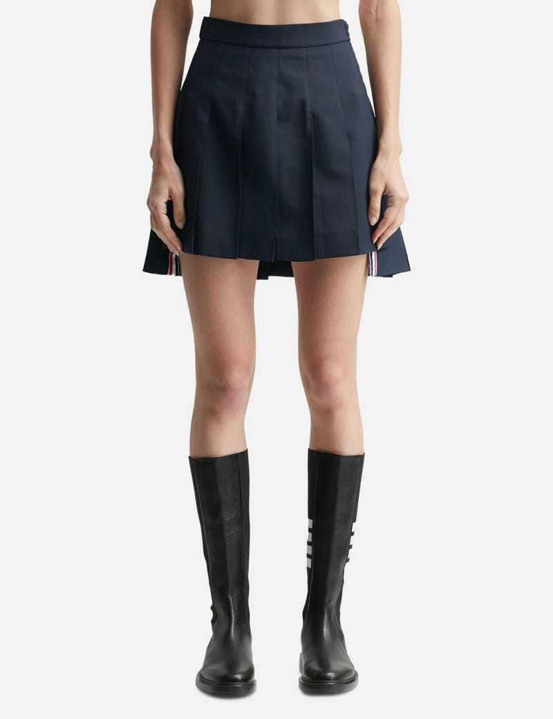 Thom Browne - School Uniform Plain Weave Thigh Length Dropped Back