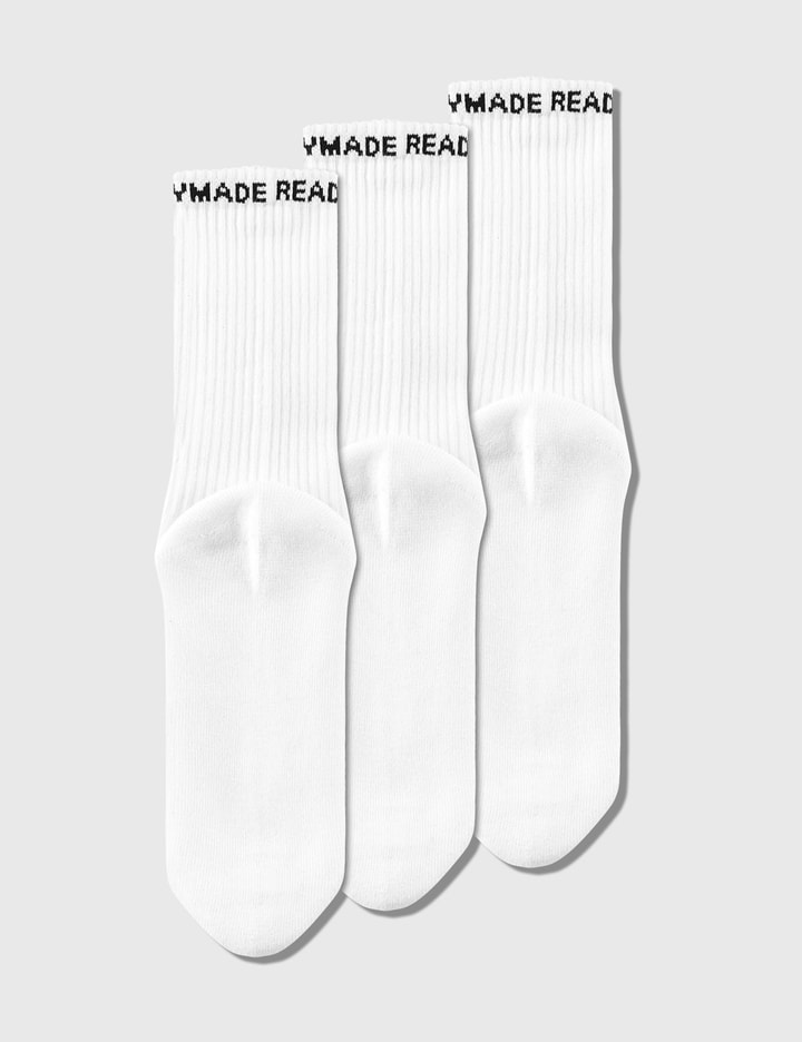 READYMADE - 3P Crew Socks | HBX - Globally Curated Fashion and ...