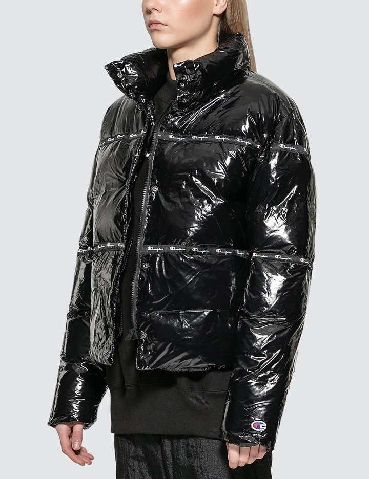 Champion Reverse Weave - Nylon Shiny Puff Jacket | HBX - Globally ...