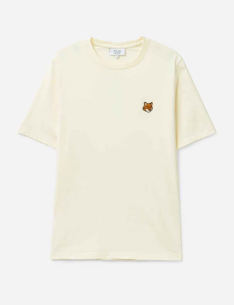Maison kitsune  メゾンキツネ ダブルヘッドパッチ Tシャツ MAISON KITSUNE（メゾン キツネ） メゾン キツネ DOUBLE FOX HEAD