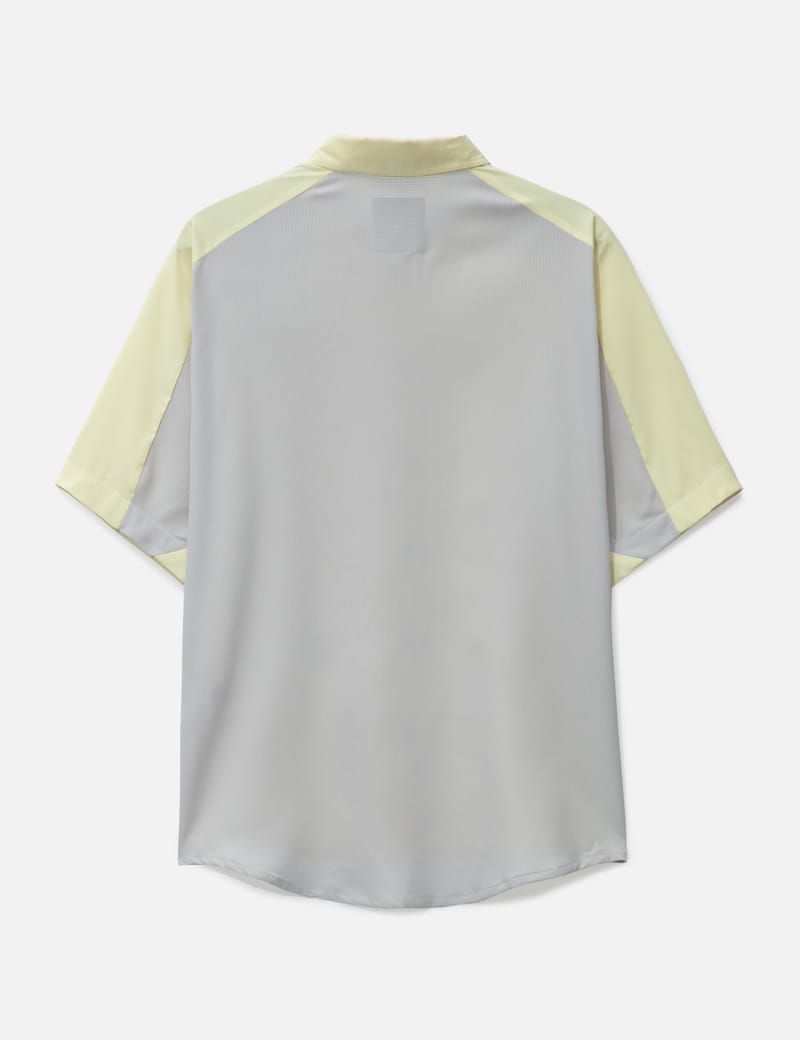 未使用品　Maison Kitsuné× and wanderハイキングシャツ 楽天市場】メゾンキツネ×アンドワンダー ハイキングシャツ