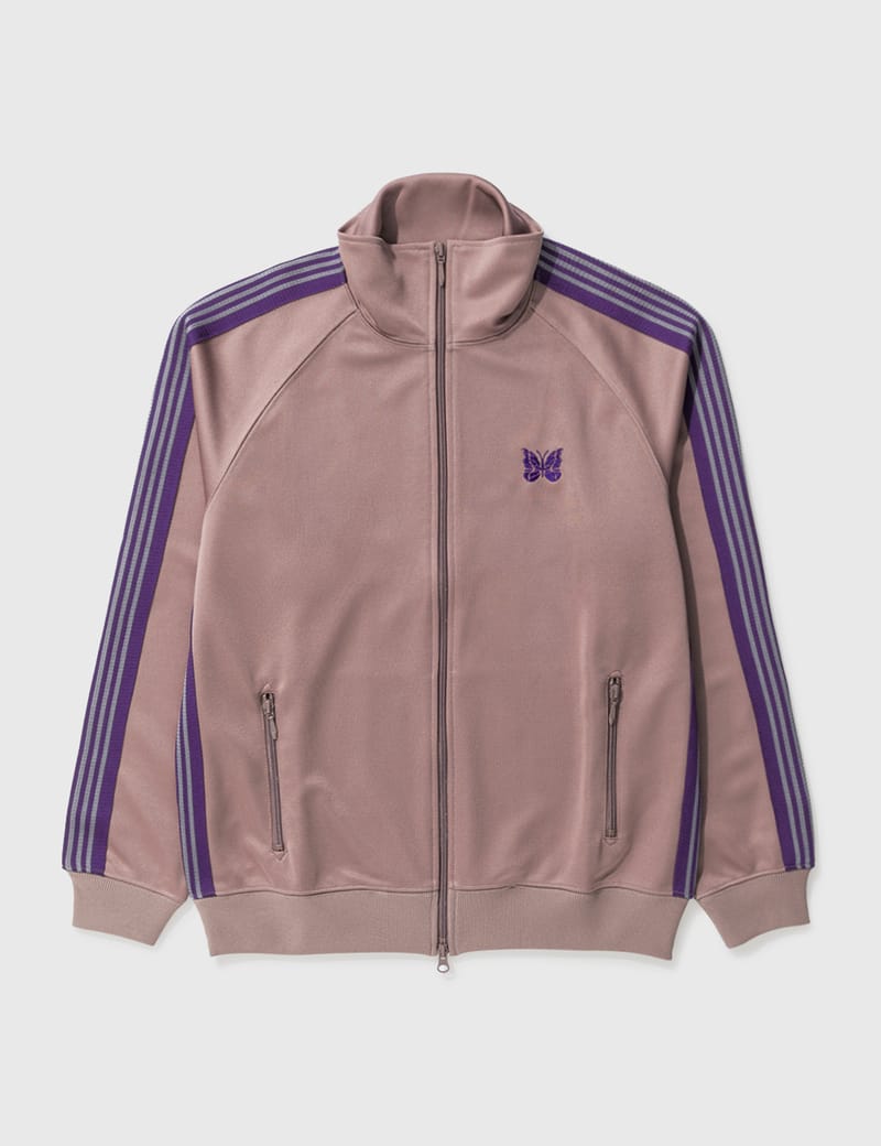 Needles TRACK JACKET POLY SMOOTH Taupe-