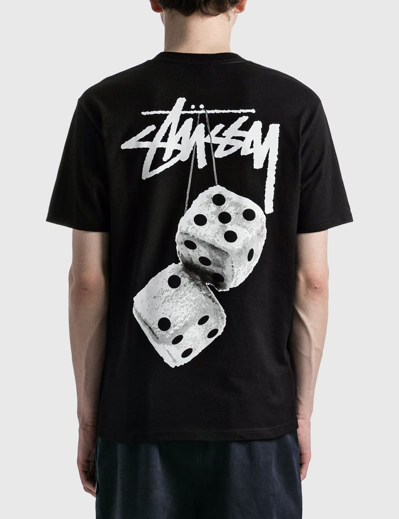 Stüssy - Fuzzy Dice T-shirt | HBX - Globally Curated Fashion and ...
