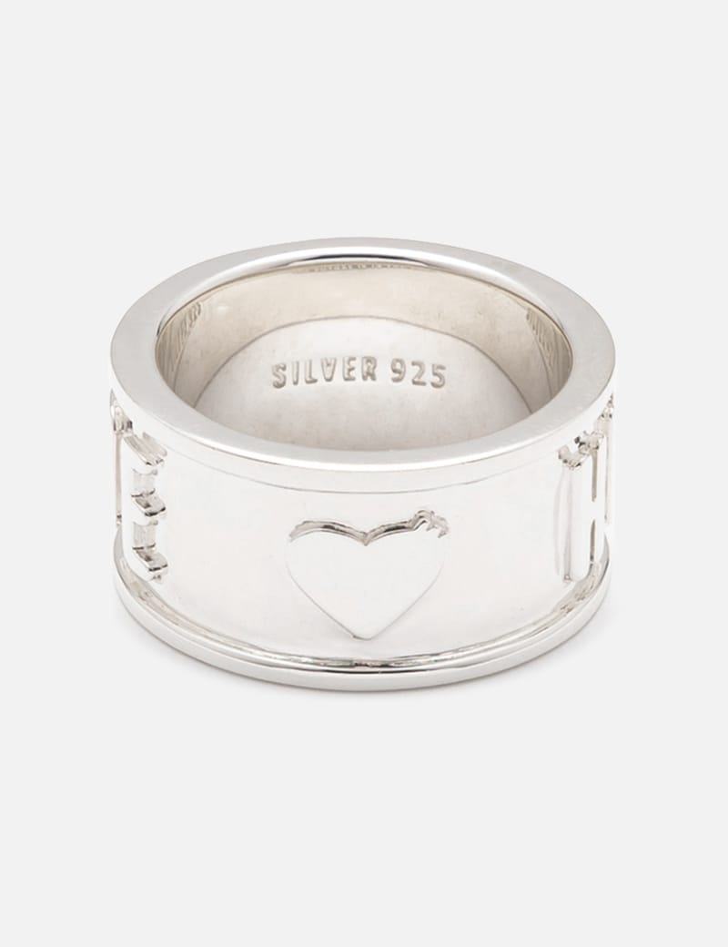 Human Made - Heart Silver Ring | HBX