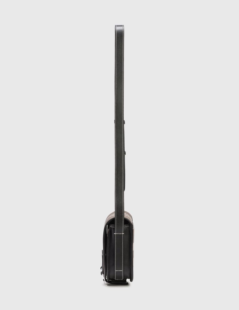 Burberry - Check E-canvas Messenger Bag | HBX - Globally
