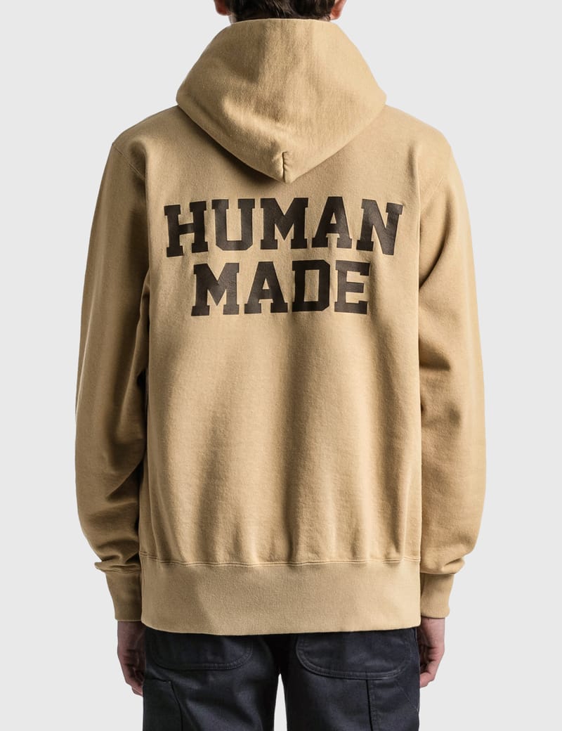 Human Made - Snap-Button Collar Hoodie | HBX - HYPEBEAST 為您搜羅