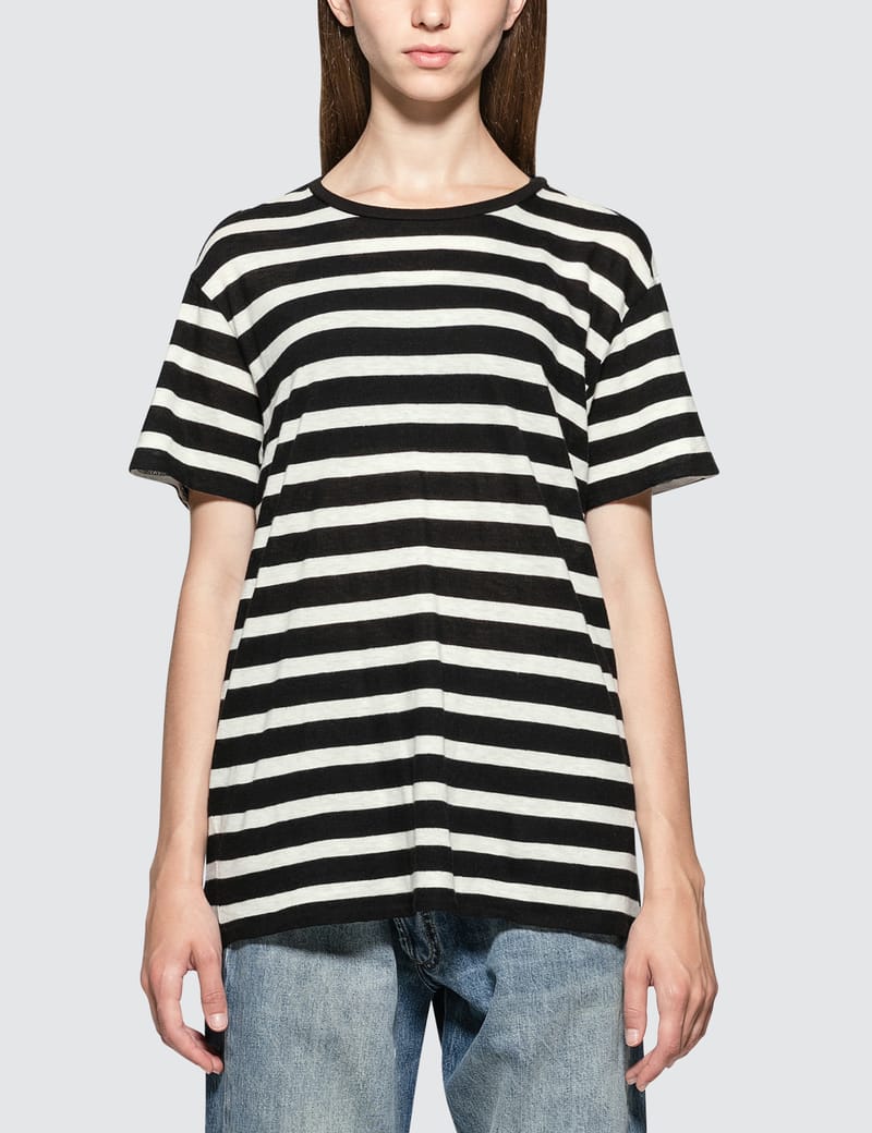 R13 Striped Boy T shirt HBX Globally Curated Fashion and