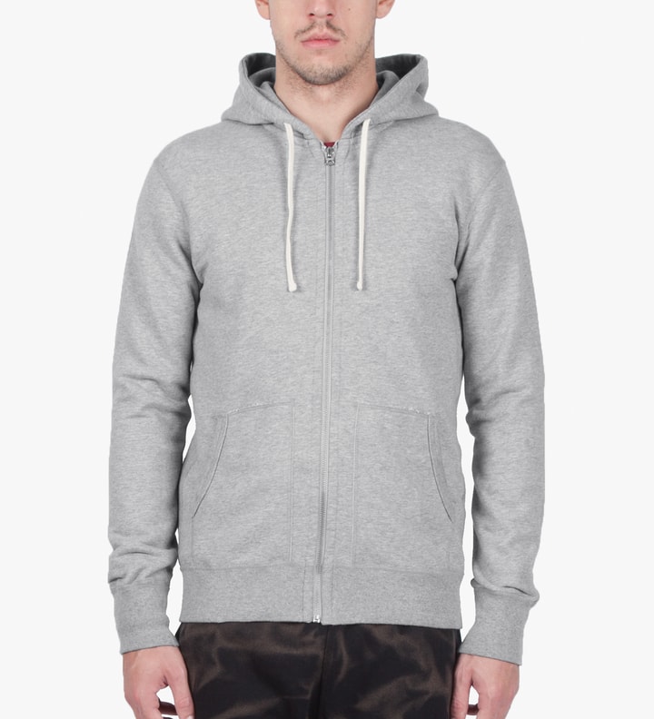 Reigning Champ - Heather Grey RC-3205-1 Midweight Twill Fr Terry L