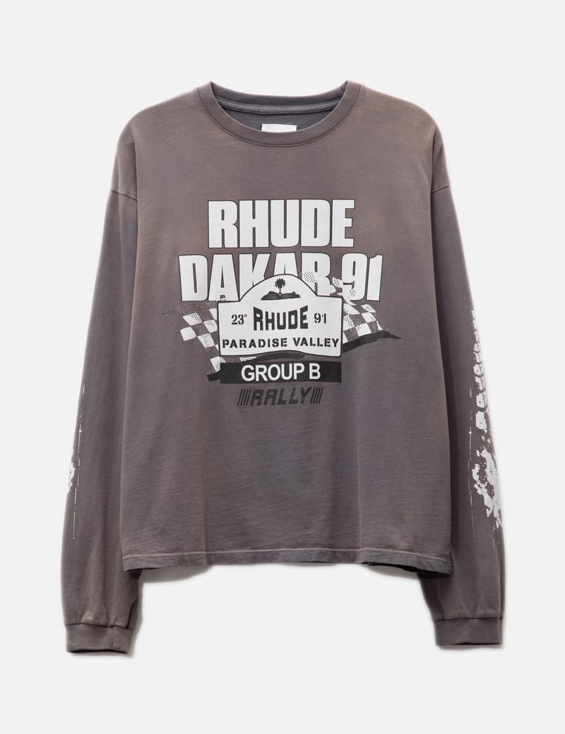 Rhude - ダカール 91 ロングスリーブ Tシャツ | HBX - ハイプビースト