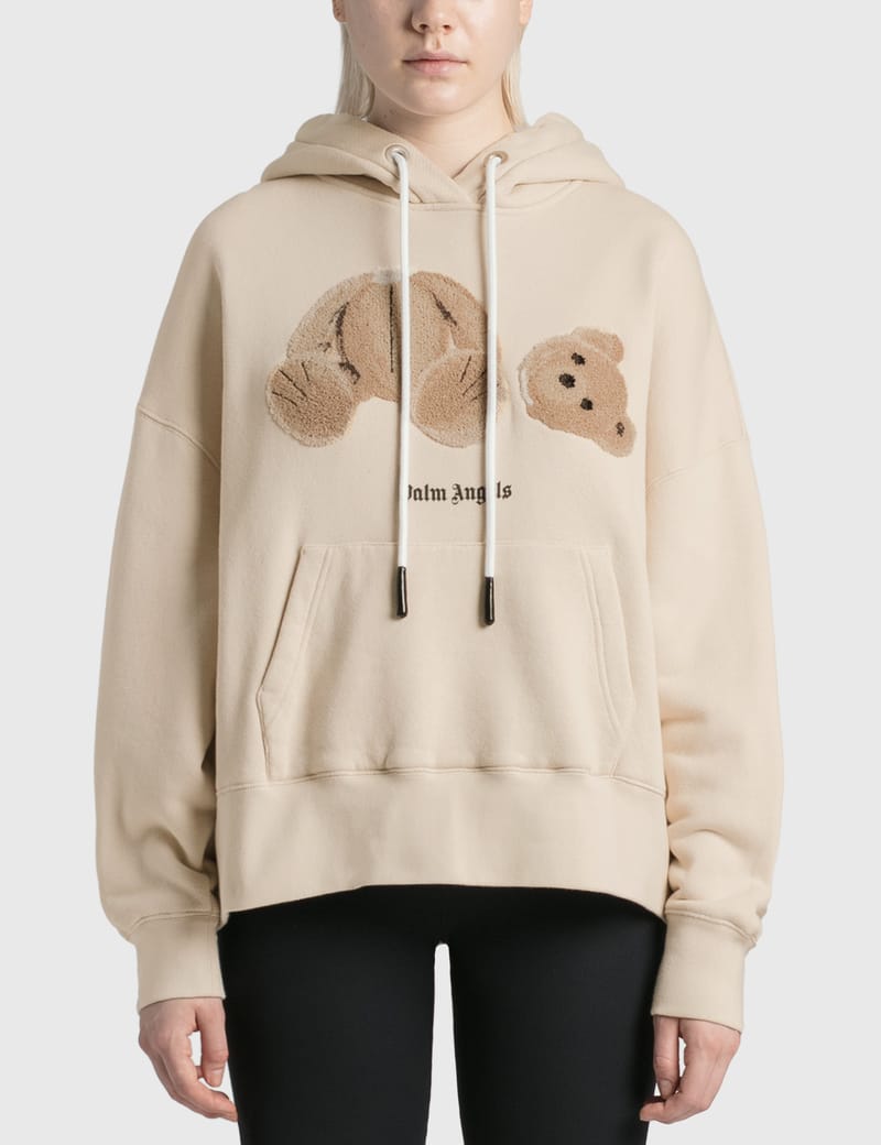 Palm Angels Teddy Bear Patch Hoodie HBX Globally Curated