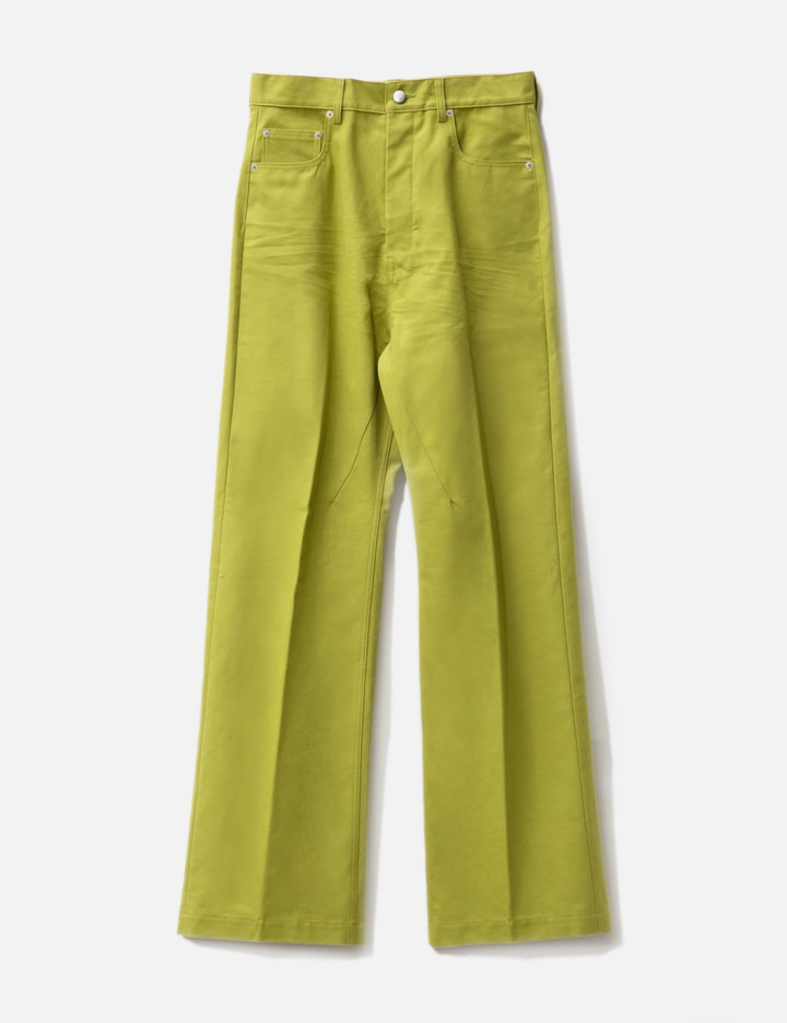 Rick Owens Men's Geth Recycled Material Trousers Grey