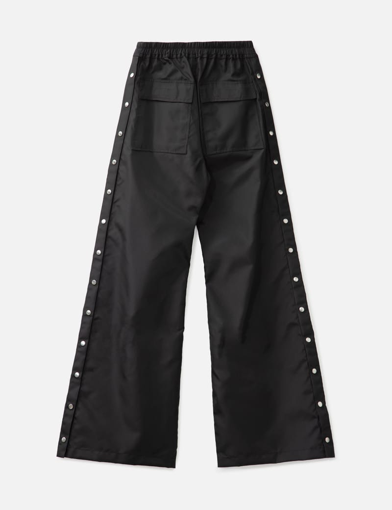 Rick Owens Drkshdw Wide Pusher Pant - Floor-length wide-leg nylon
