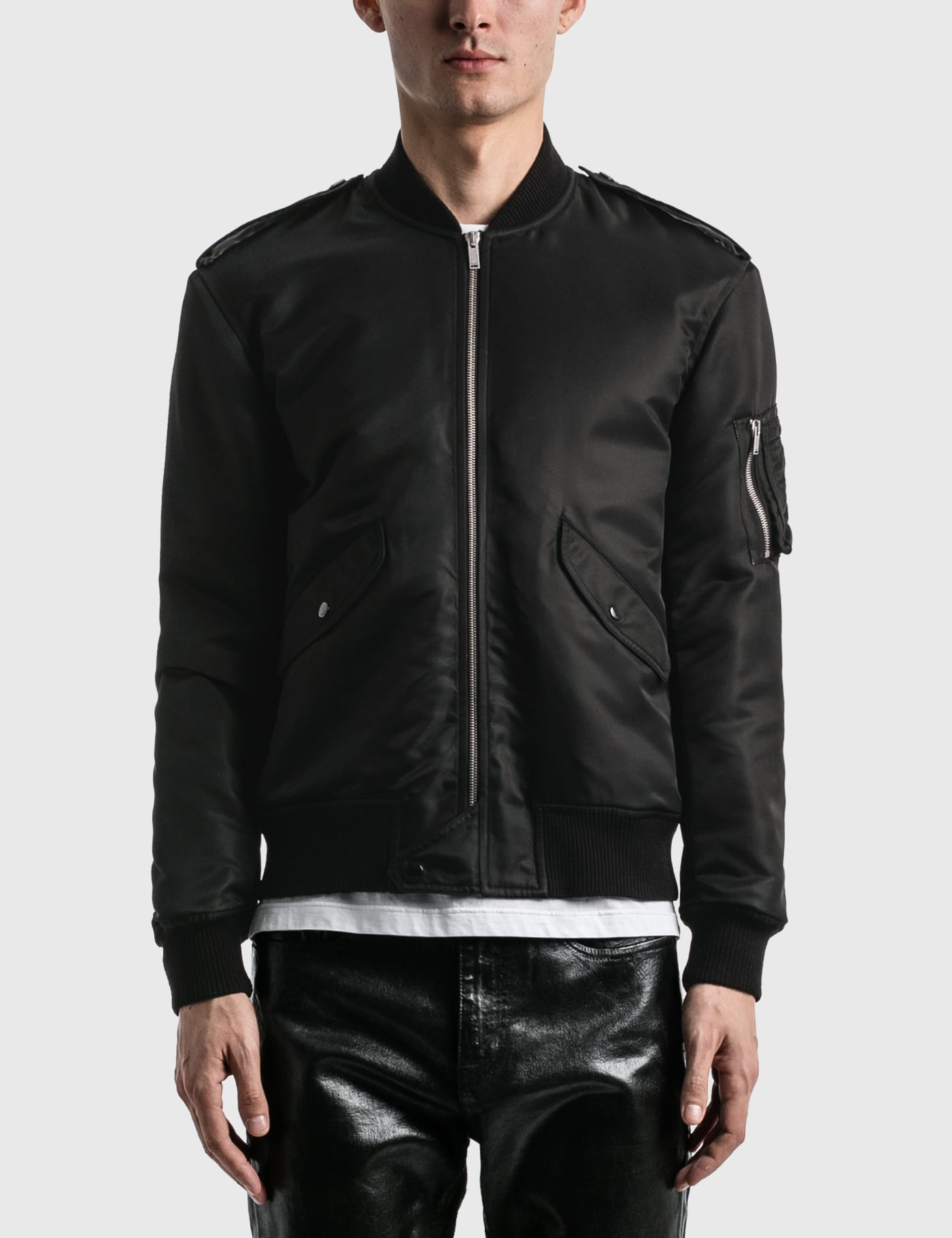 Saint Laurent - Bomber Jacket | HBX - Globally Curated Fashion and 