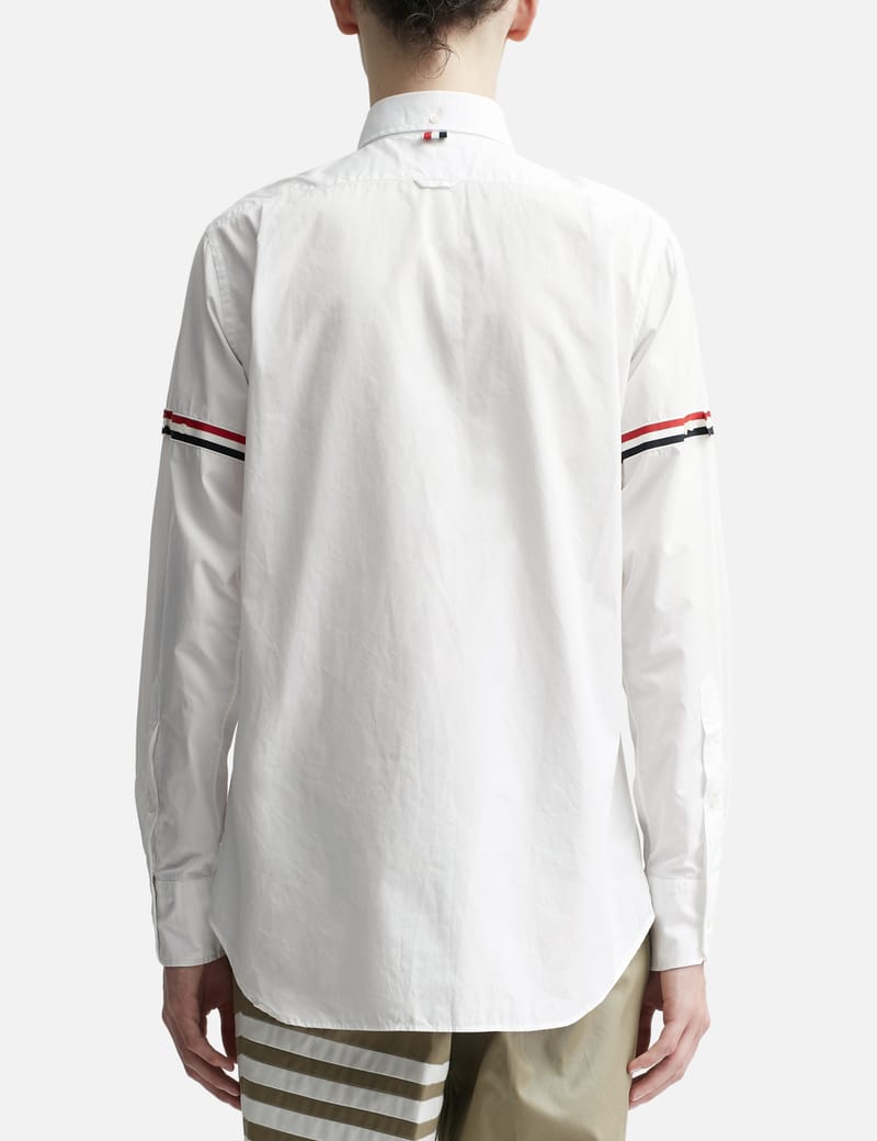 Thom Browne - Poplin Grosgrain Armband Classic Shirt | HBX