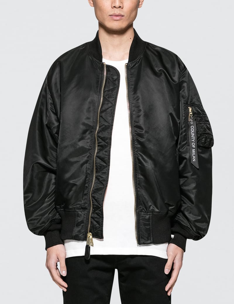 Marcelo Burlon - Tiger Alpha MA-1 Jacket | HBX - Globally Curated