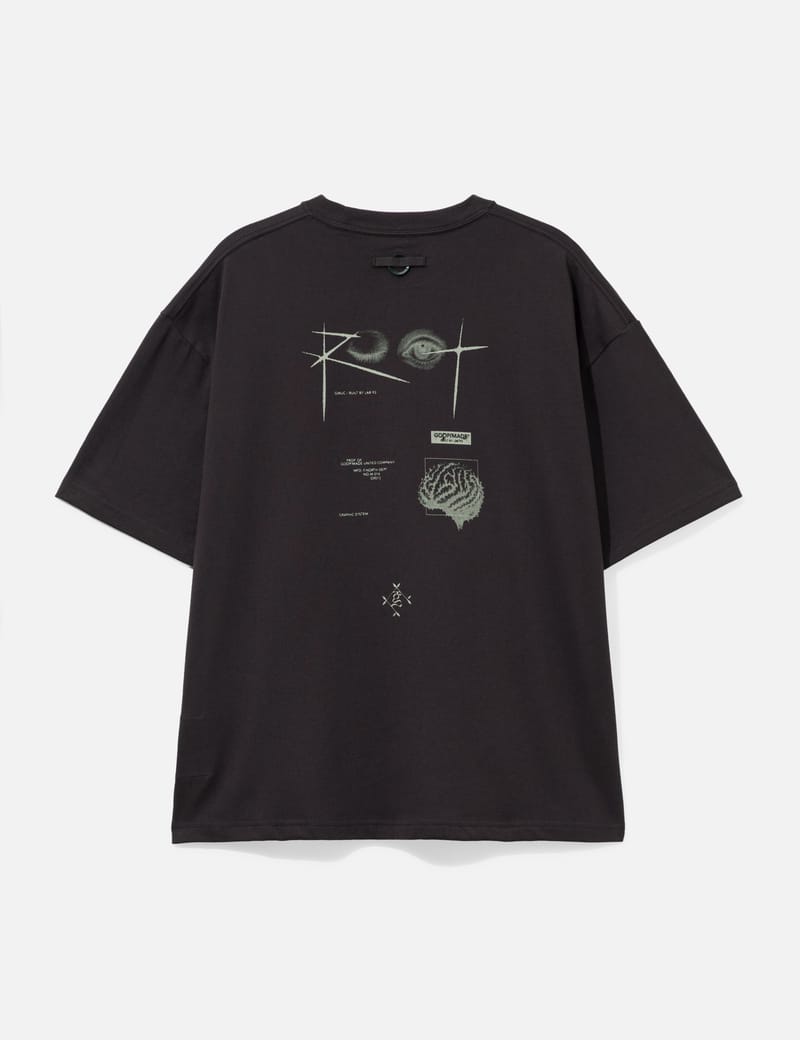 GOOPiMADE GRC-3 Mechanical Apple Graphic Tee(Ver. BOX) - ボクシー