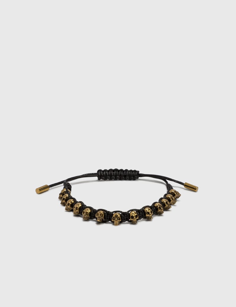 【関税&送料込】Alexander Mcqueen Friendship Bracelet With S Alexander mcqueen skull friendship bracelet