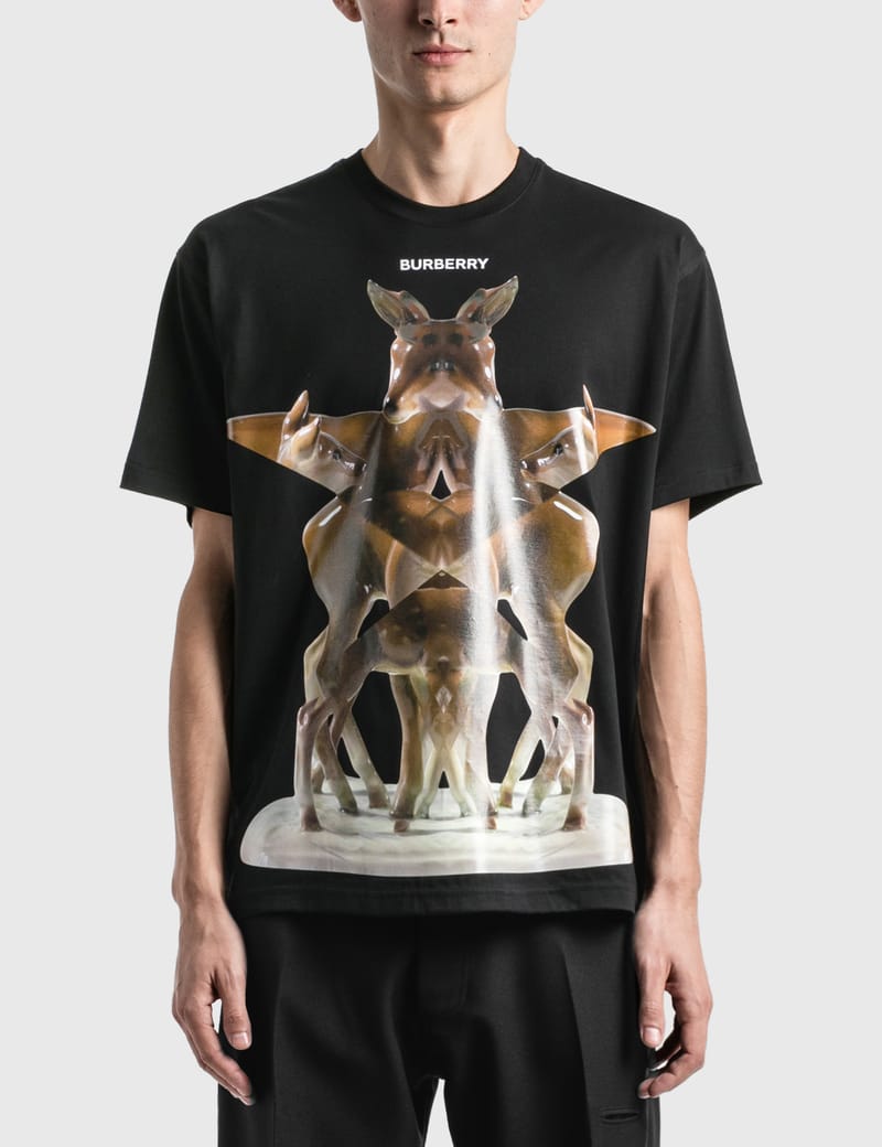 Burberry - Kaleidoscope Print Cotton Oversized T-Shirt | HBX 