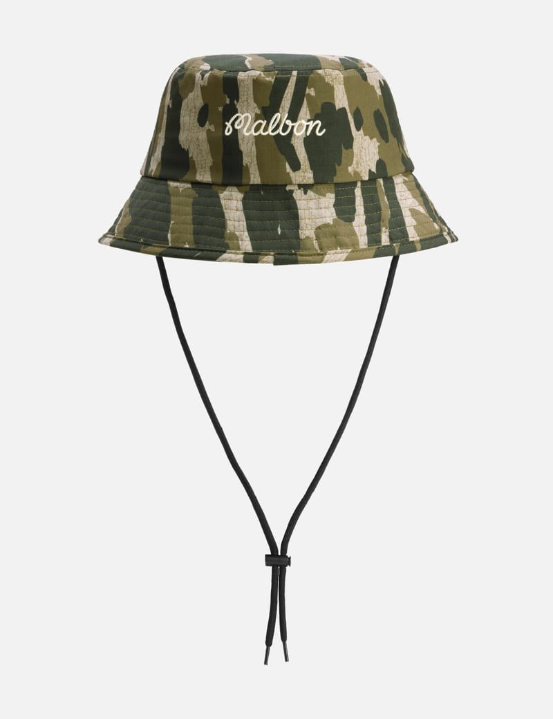 Malbon Golf Clot Bucket Hat - Patchwork plaid bucket with