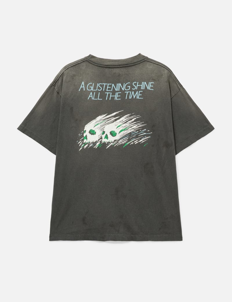 Saint Michael Short Sleeve Tee 初期 Saint Michael Saint Short Sleeves T-Shirt - Distressed wide-fit