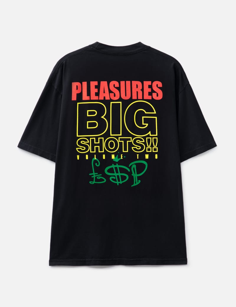 Big Silhouette Tshirts LAST PLEASURE白　Ｌ Big Silhouette Tshirts LAST PLEASURE（black） - 黒夢