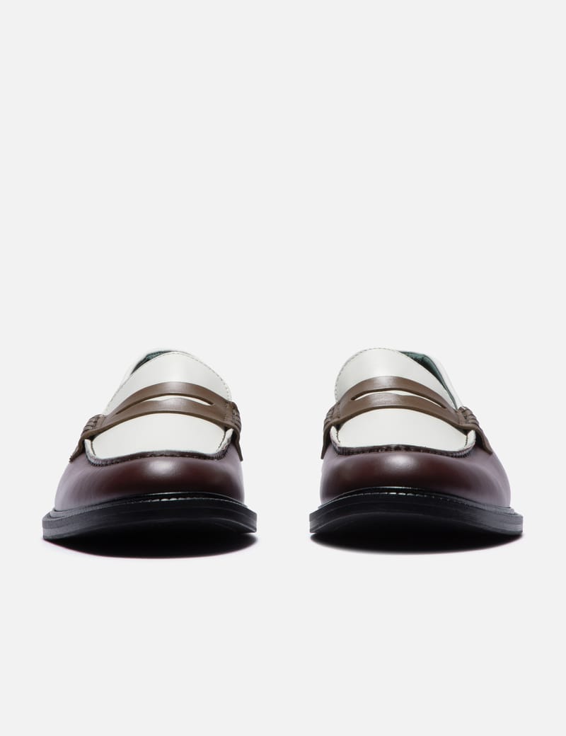 VINNY’s TOWNEE TWO-TONE PENNY LOAFER Vinny's Townee Two-Tone Penny Loafer - Cognac Leather | Loafers