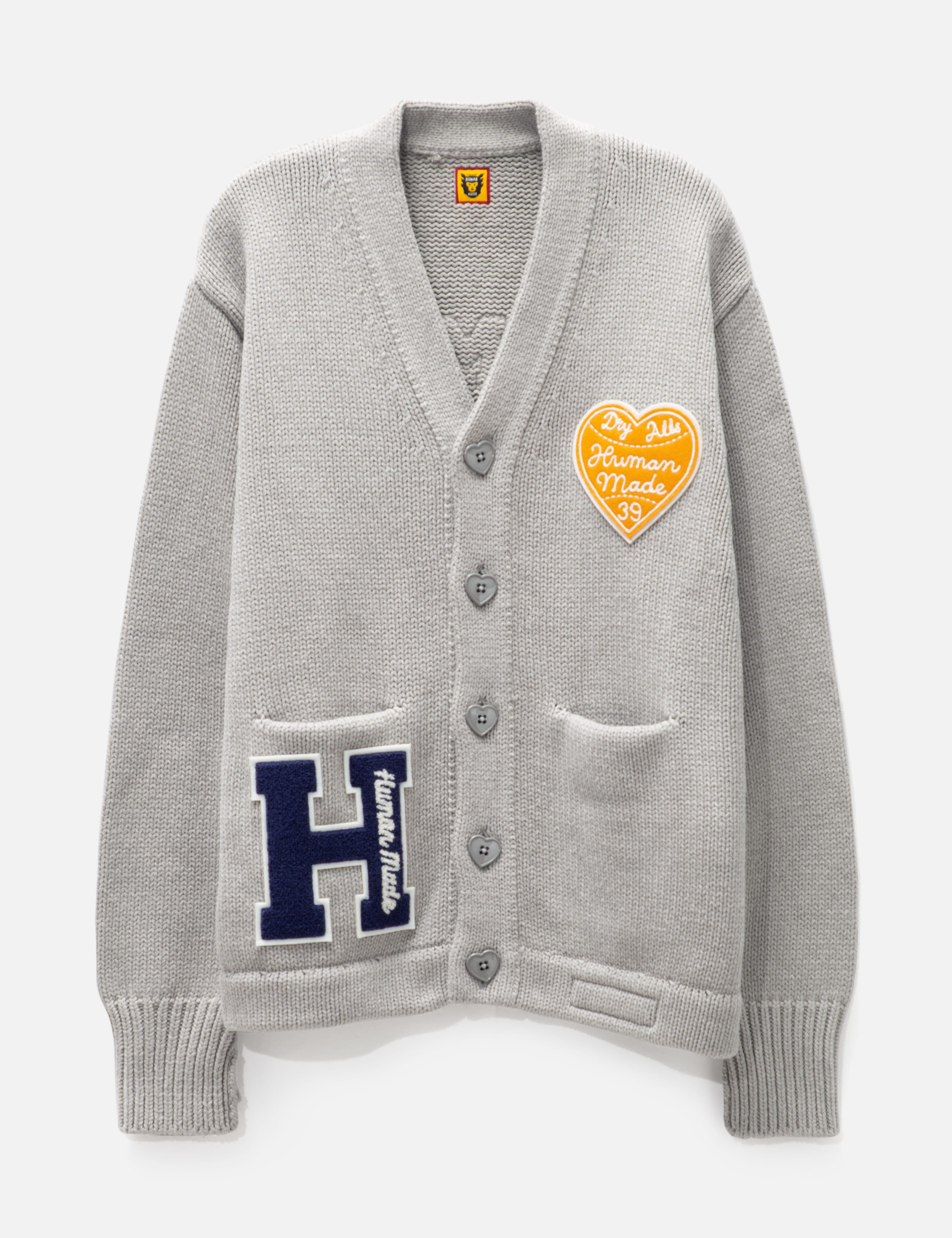 Human Made - LOW GAUGE KNIT CARDIGAN | HBX - Globally Curated ...