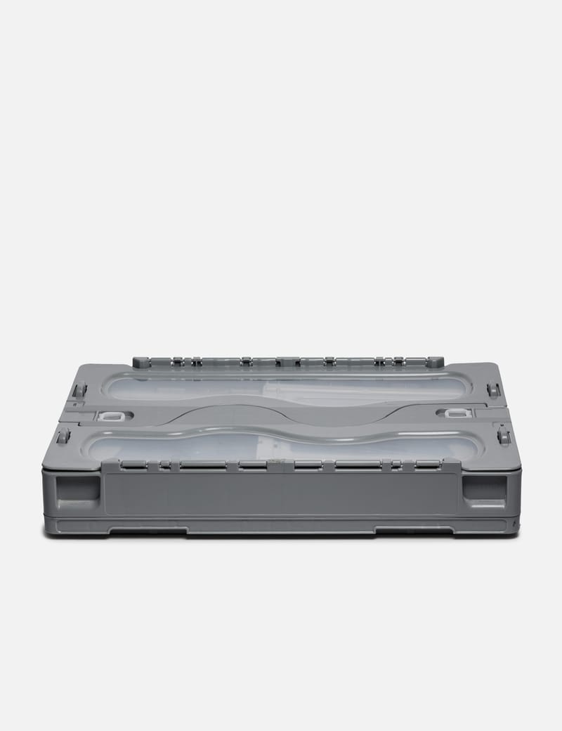 Wacko Maria Foldable Container - Gray storage bin with wear | HBX