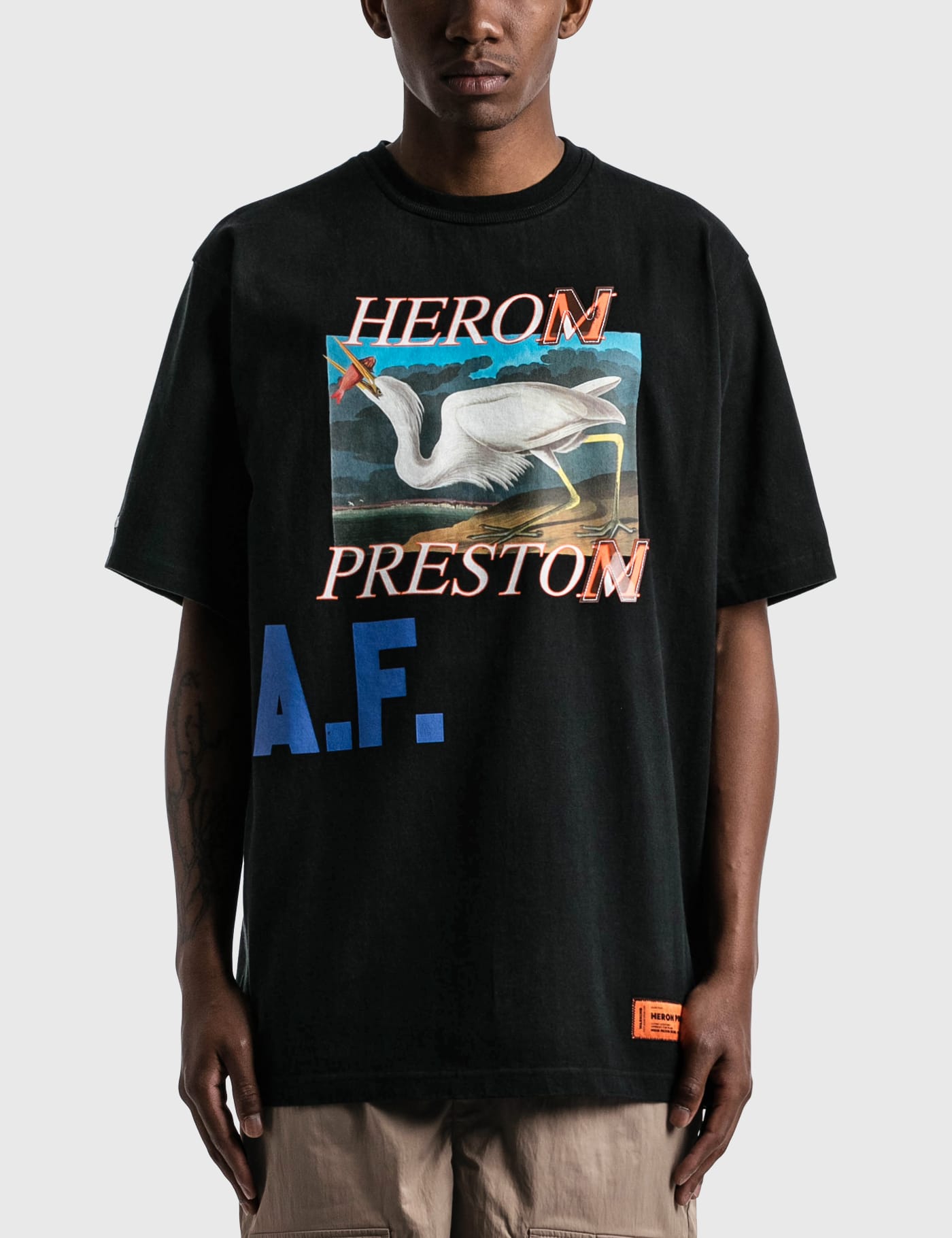 HERON PRESTON® - Heron A.F. T-shirt | HBX - ハイプビースト ...