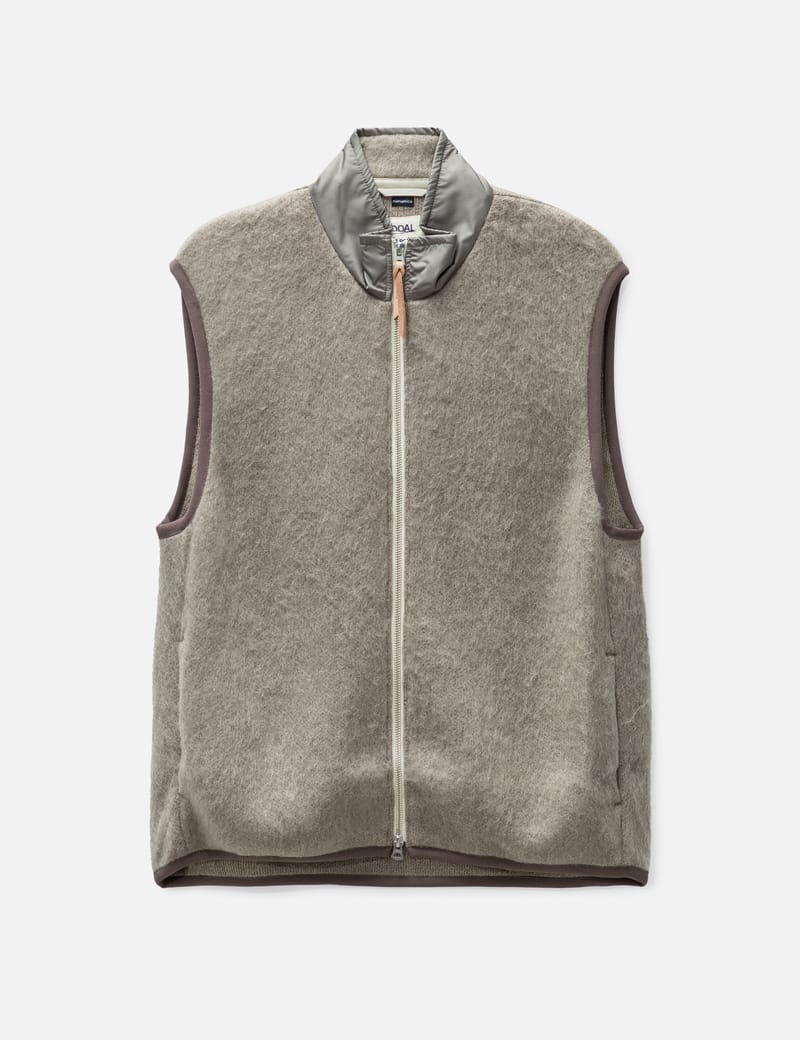Nanamica - Zip Up Mohair Vest | HBX - Globally Curated Fashion and